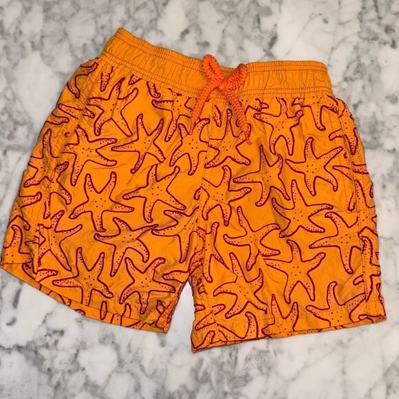 VILEBREQUIN BOYS FLOCK STARLETTES SWIM TRUNKS 6 - Picture 1 of 9
